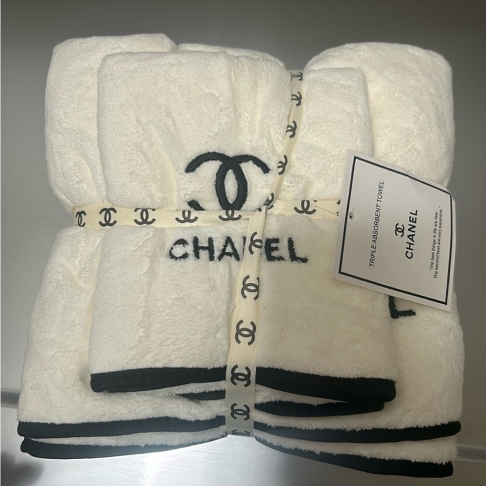 Copy- New set of 2 Chanel towels!